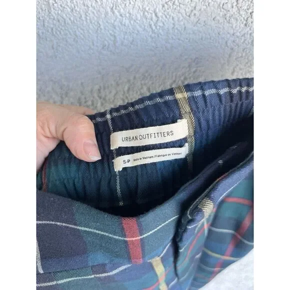 Urban Outfitters Paige Pleated Cropped Straight Leg Trouser- Small- Multicolored - Picture 8 of 10